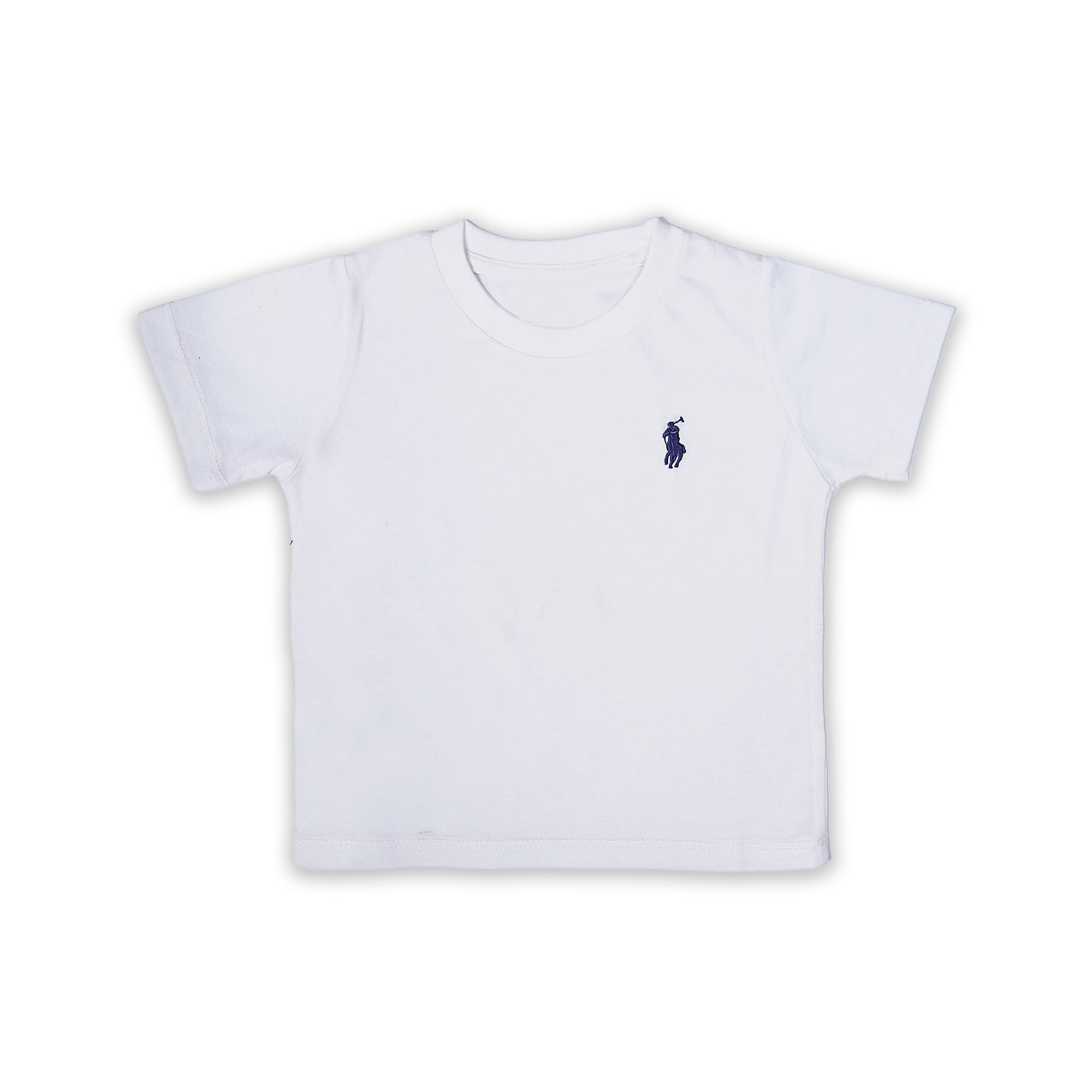 Ralph Lauren Baby Boys' White Cotton Logo T-Shirt