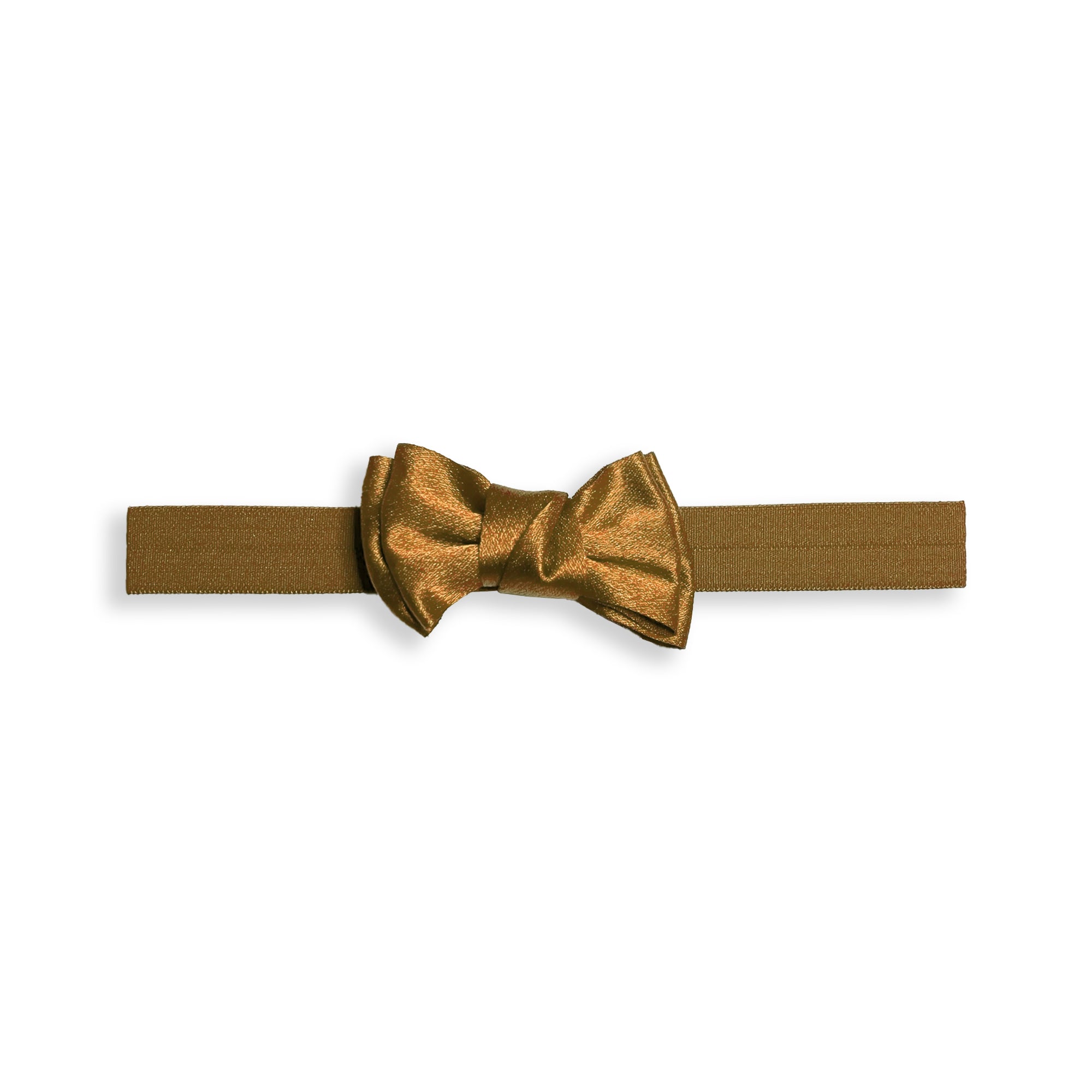 Olive Green Ribbed Baby Headband with Bow