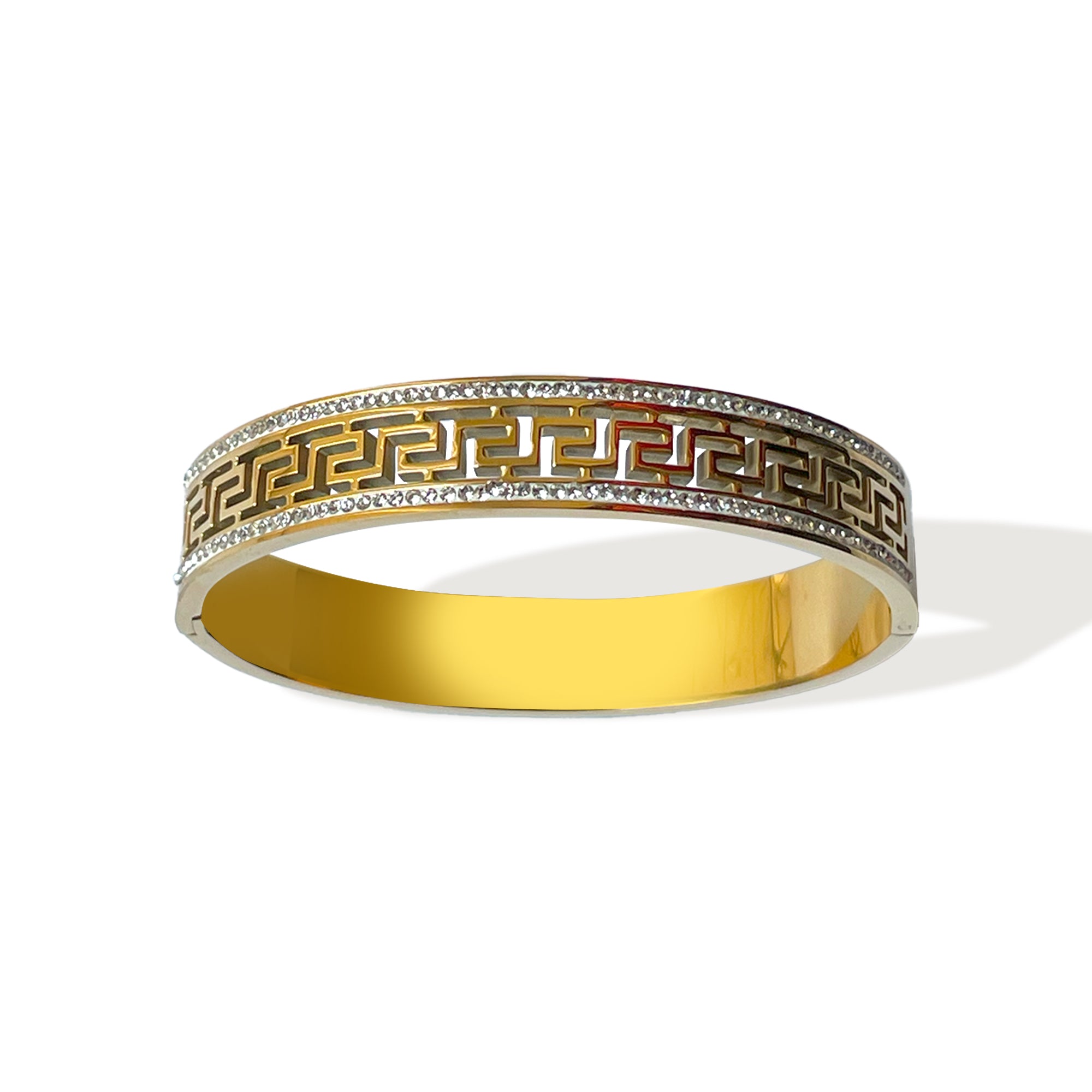 Versace Greek Key Bangle: Timeless Elegance