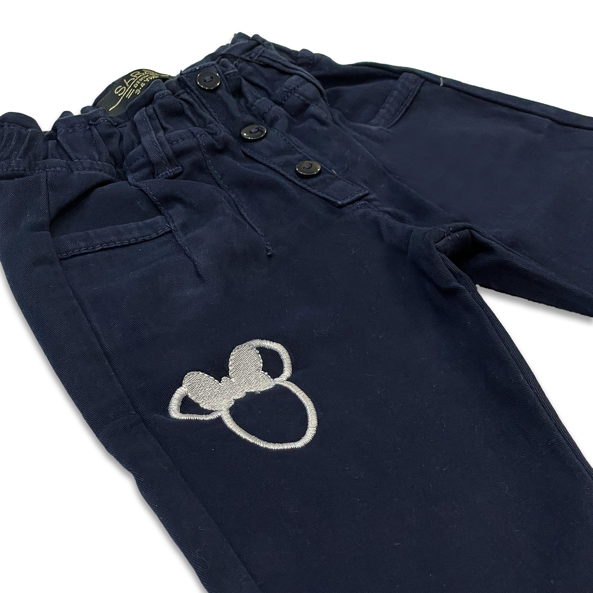 Kids' Embroidered Twill Pants