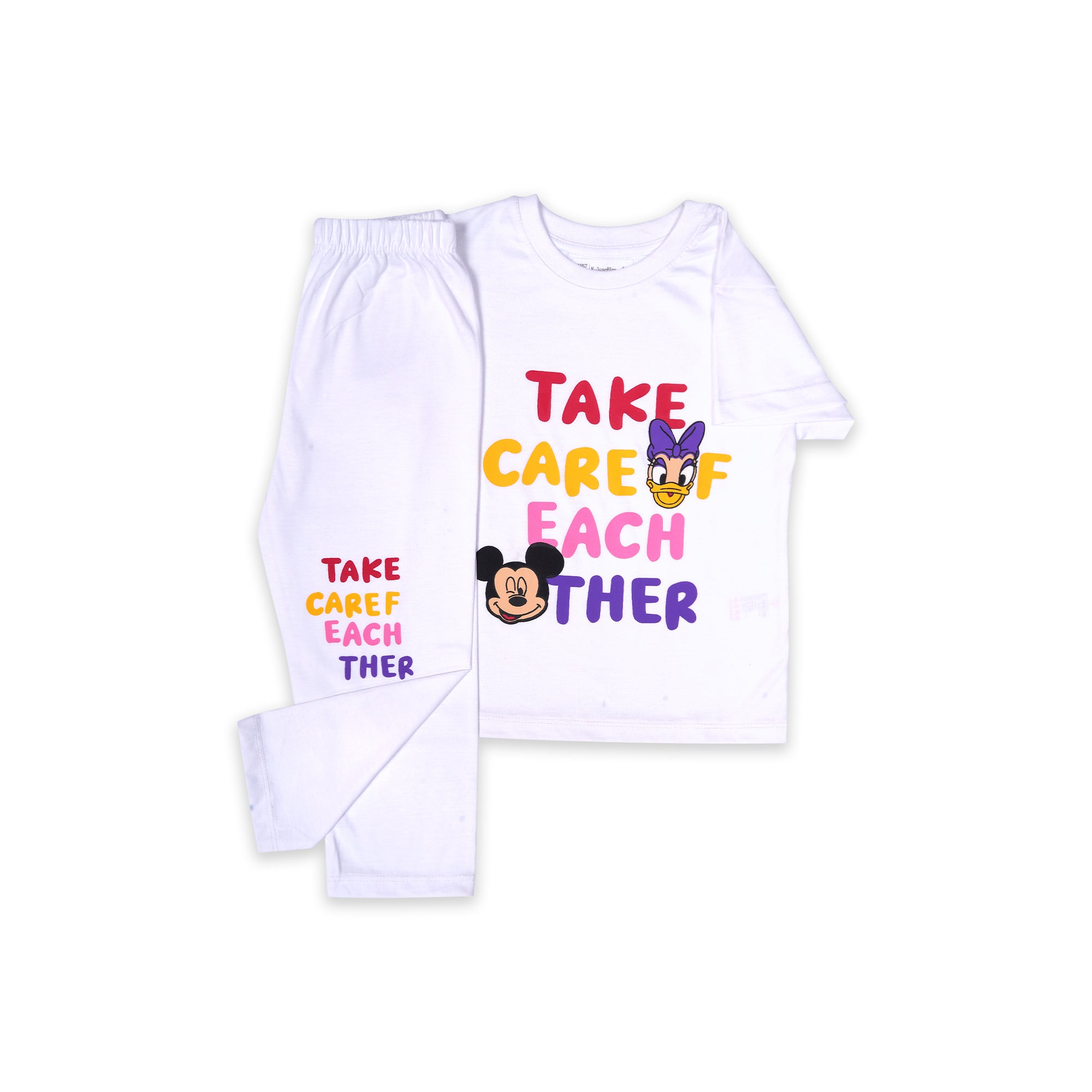 Disney "Take Care of Each Other" Pajama Set