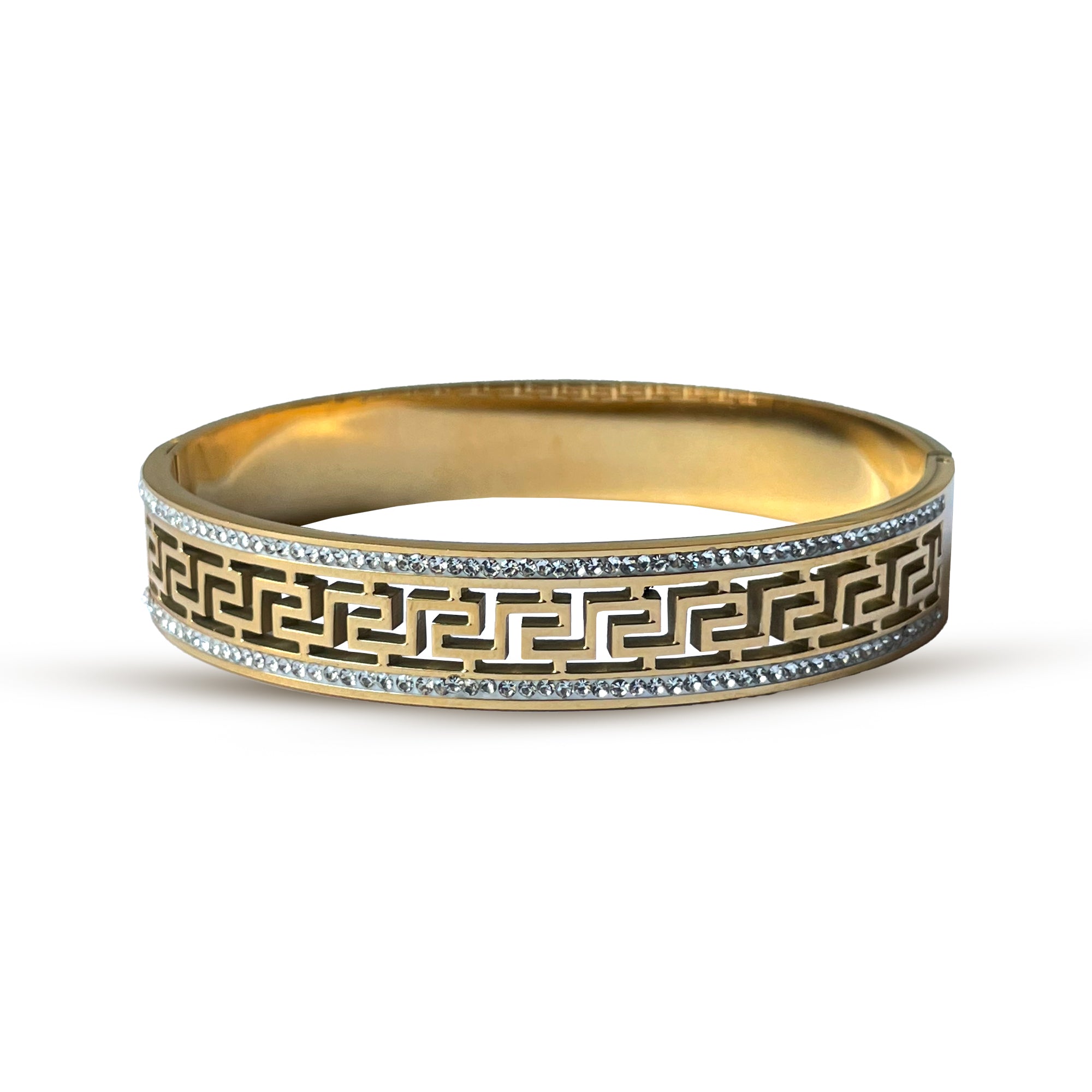 Versace Greek Key Bangle: Timeless Elegance