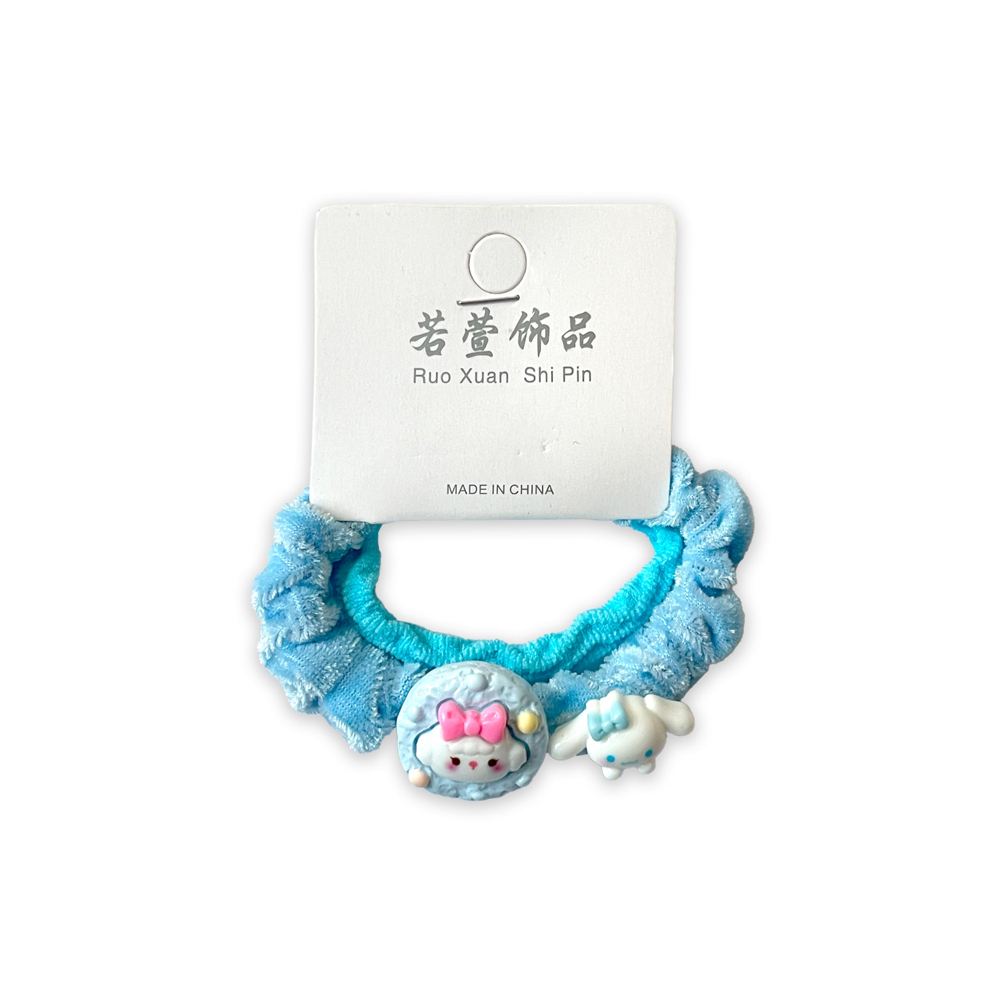 Cinnamoroll and My Melody Inspired Hair Scrunchie