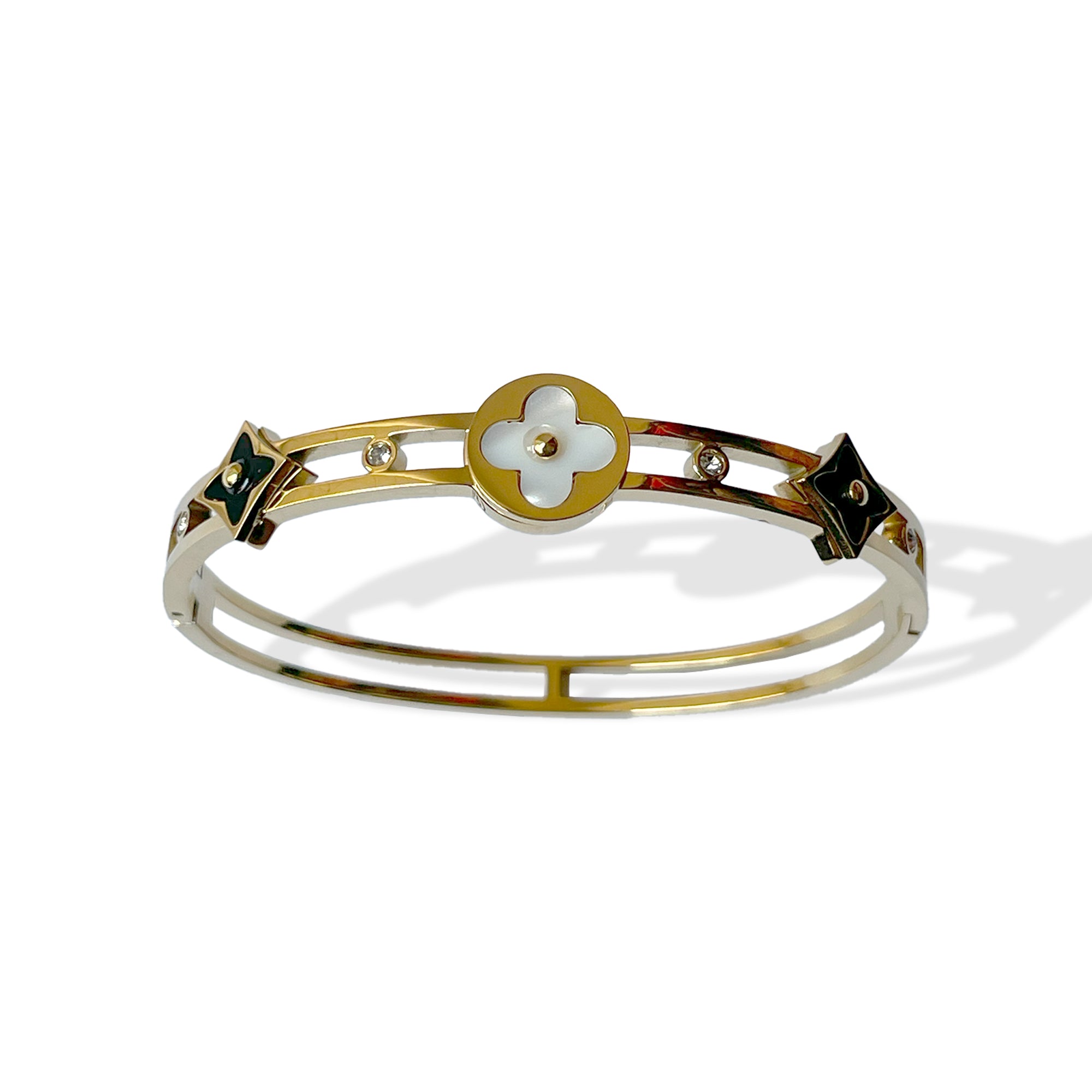 Louis Vuitton Clover Bangle: Iconic Floral Sophistication