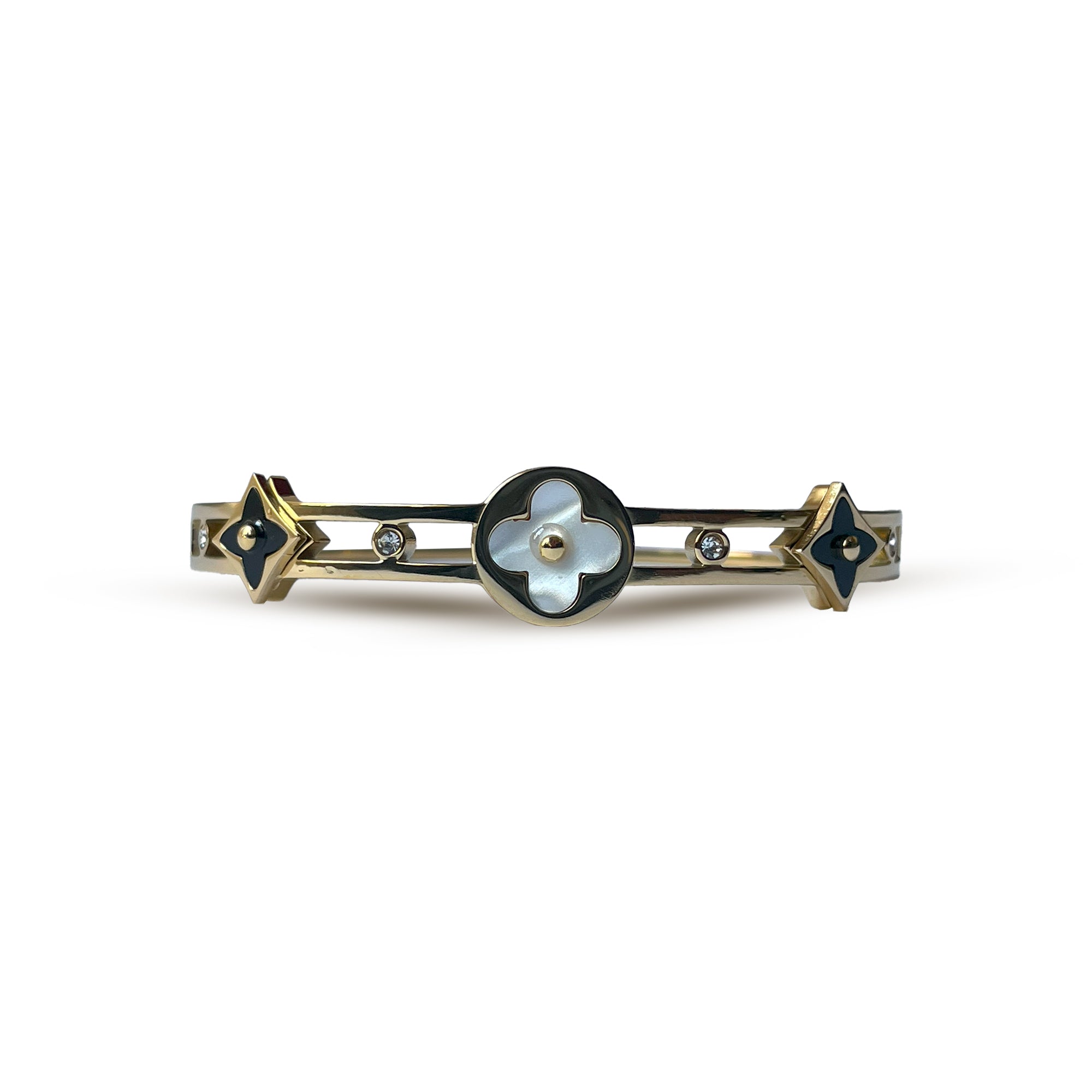 Louis Vuitton Clover Bangle: Iconic Floral Sophistication