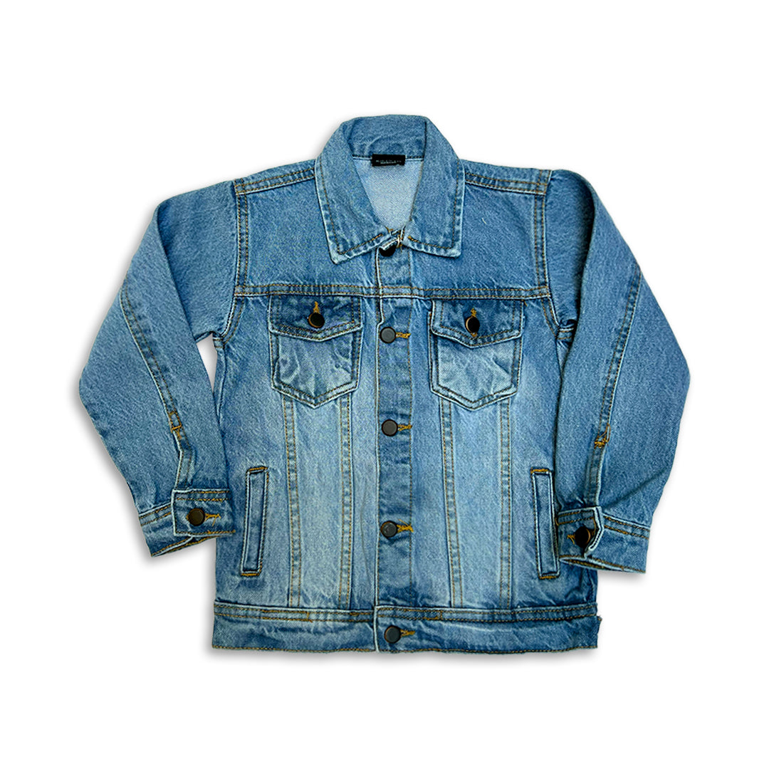Kids' Branded Denim Jacket