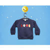 Love Embroidered Sweatshirt - Blue