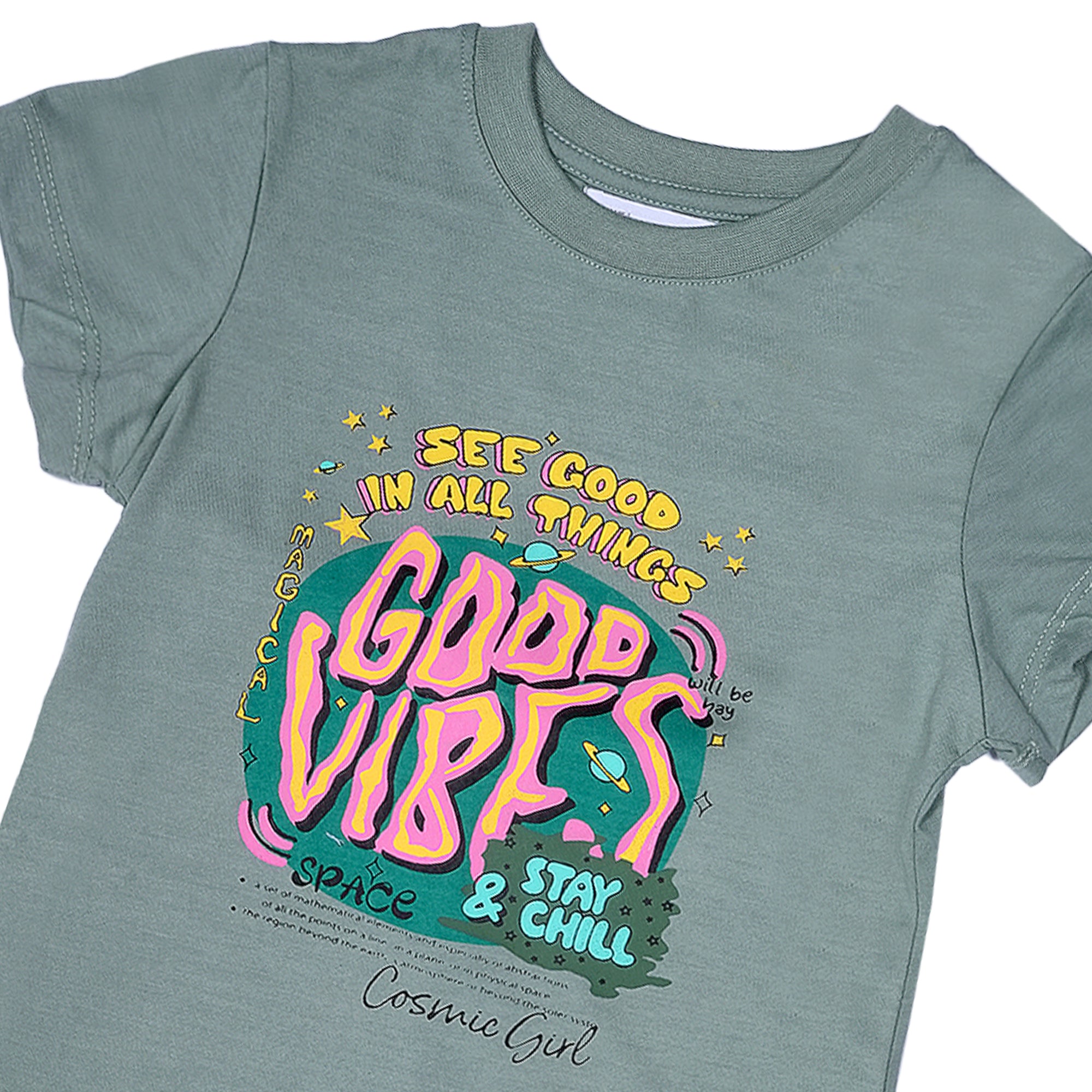 Good Vibes Only: Cozy Pajama Set with Positive Messages