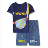 Boys Half Sleeves 2 Piece Suit (Twink)