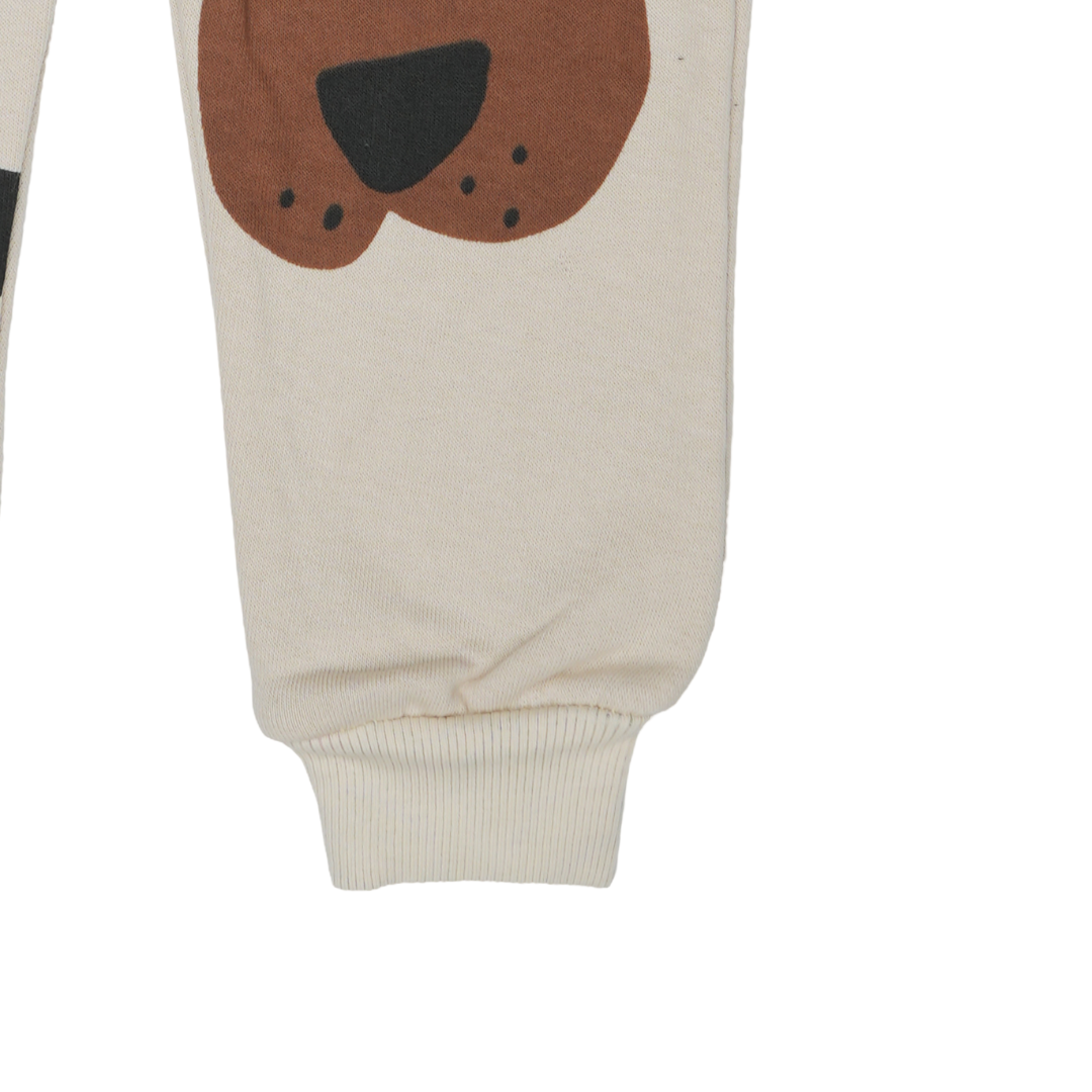 Classic Comfort Trousers With Puppy Design