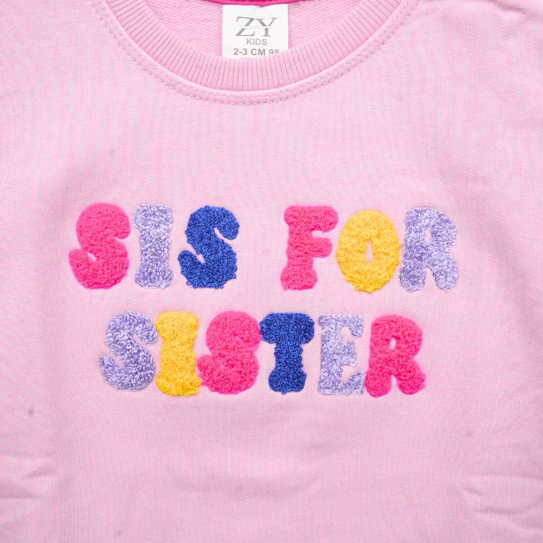 Sis Embroidery Sweatshirt