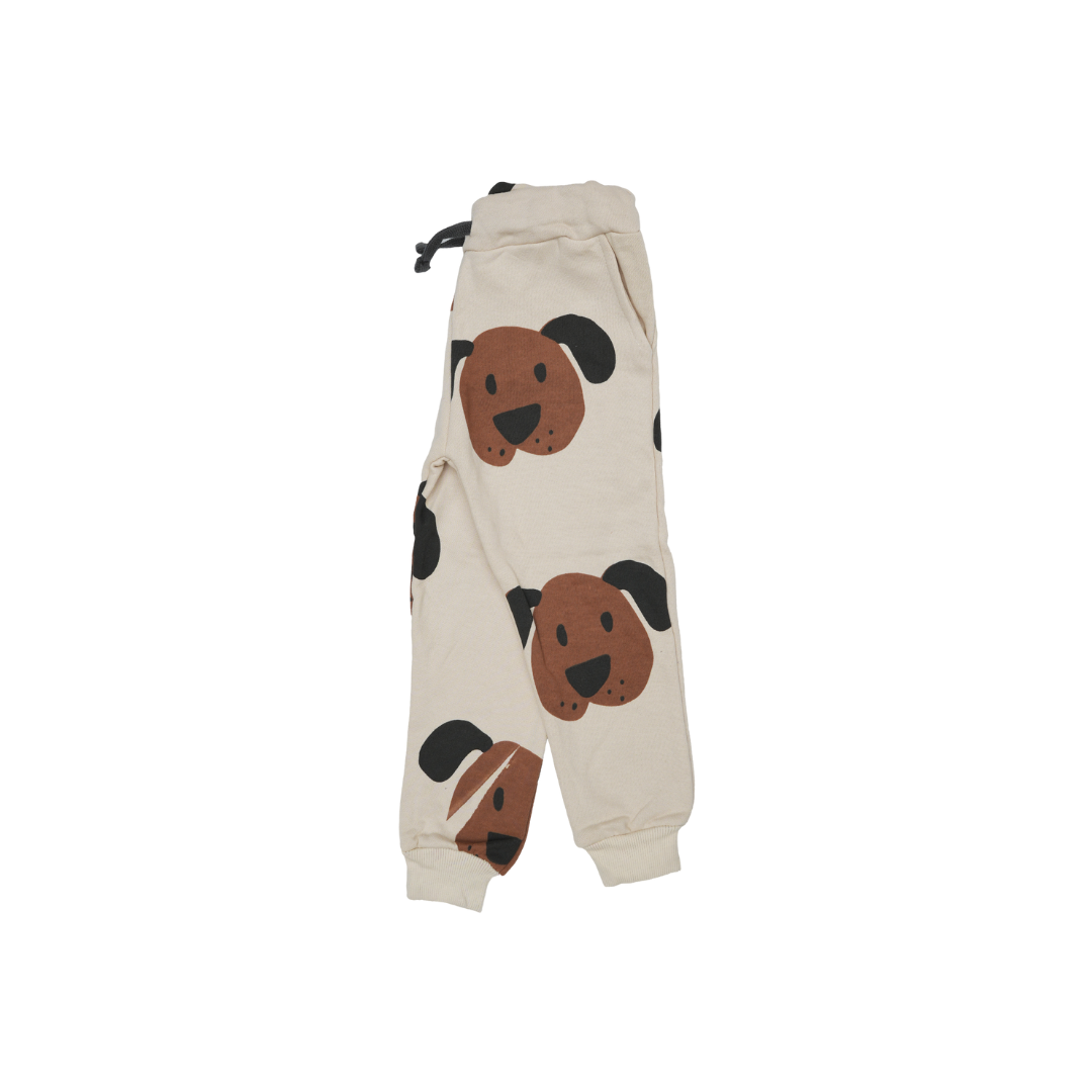 Classic Comfort Trousers With Puppy Design