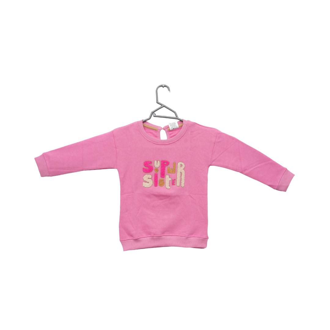 Super Sister Embroidered Sweatshirt