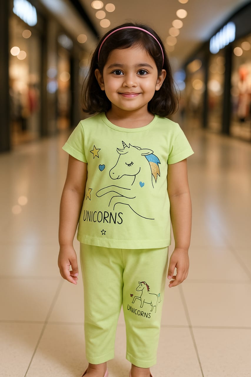 Girls 2 piece set (Unicorn-2)