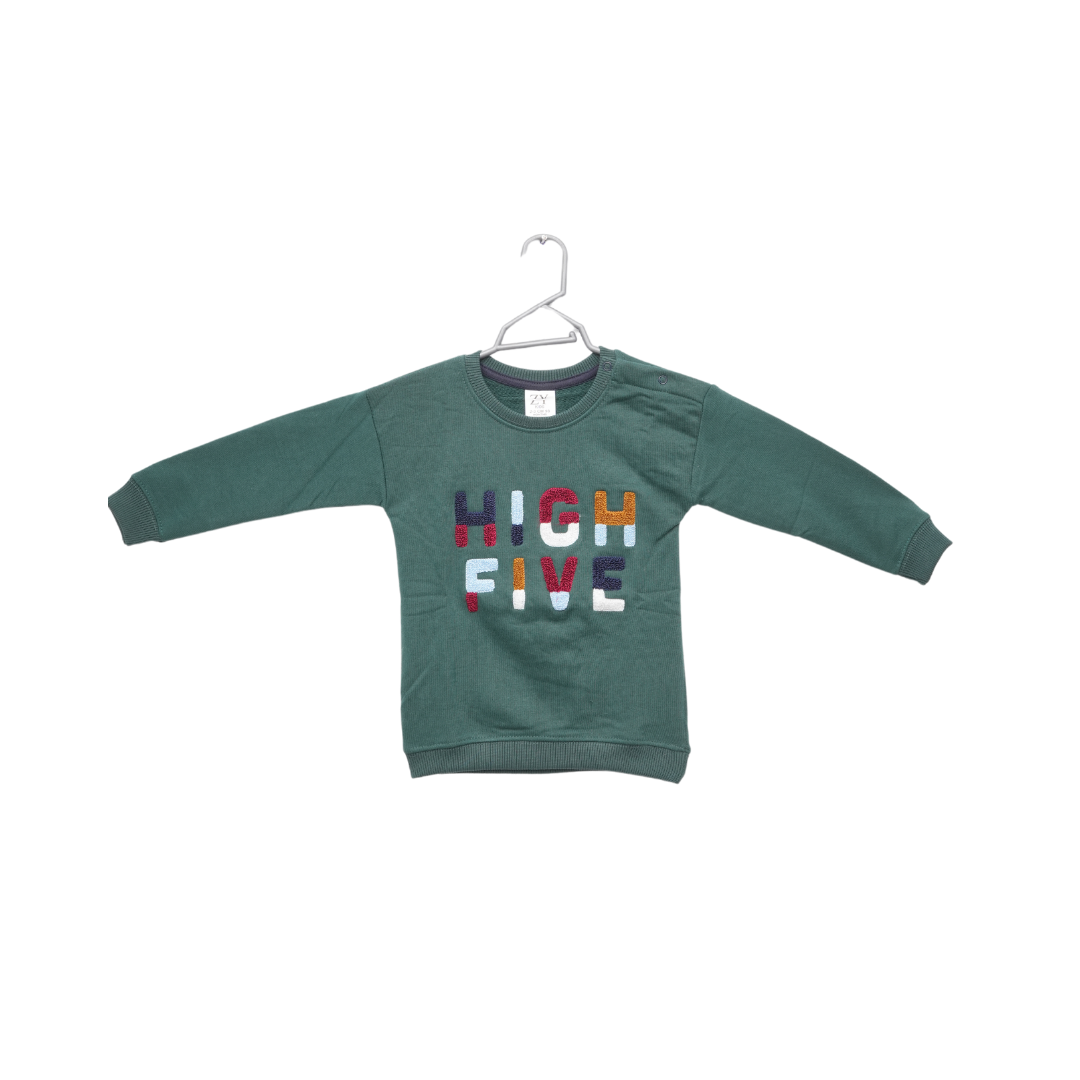 High Five Sweatshirt - Green