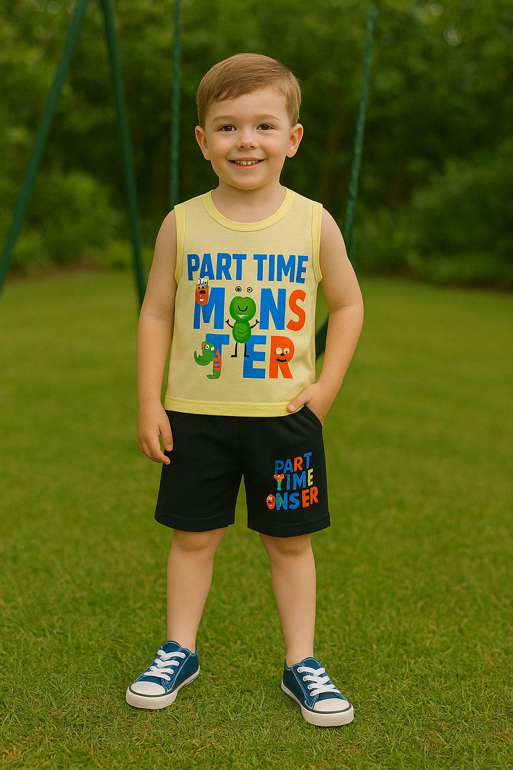 Boys Sando 2 Piece Suit