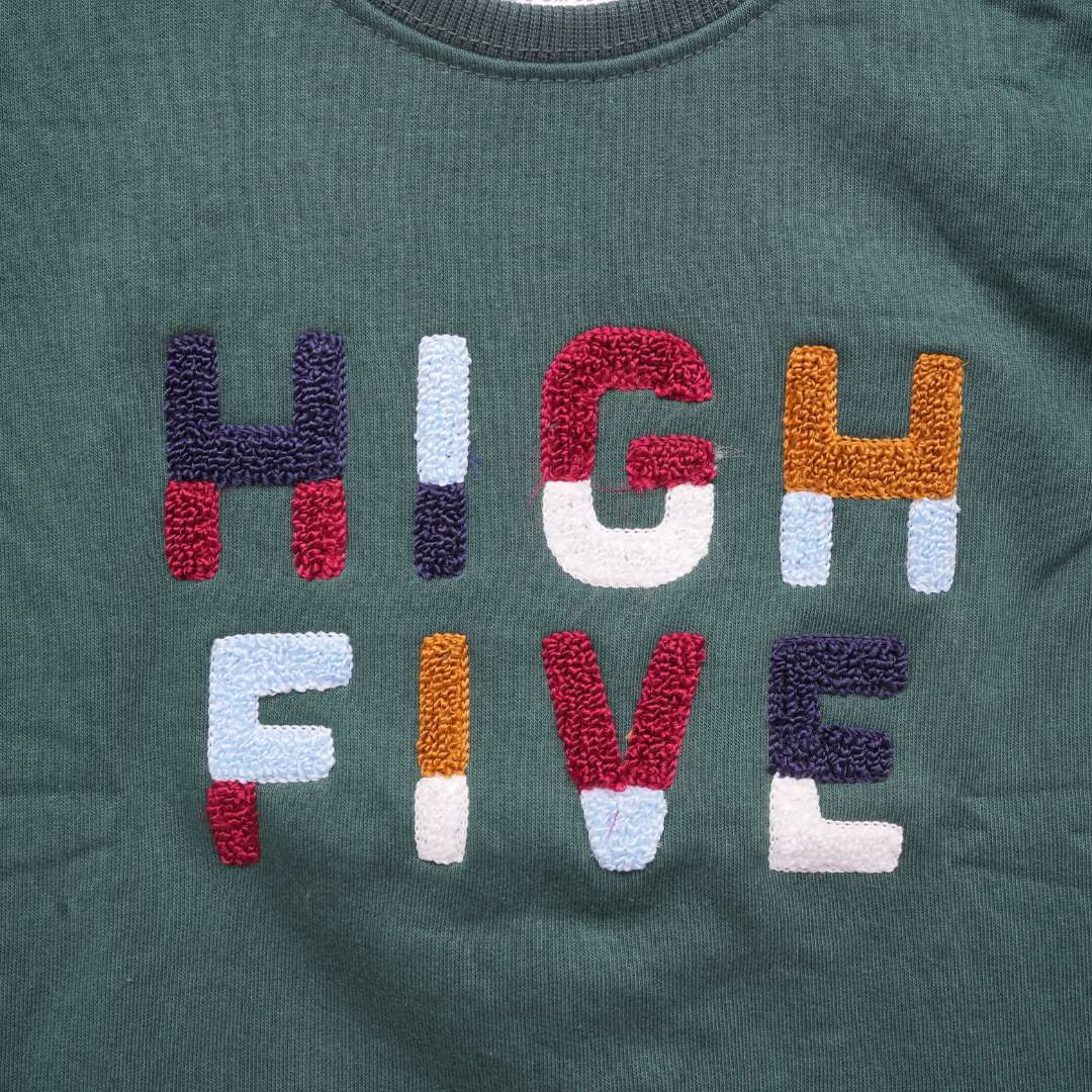 High Five Sweatshirt - Green