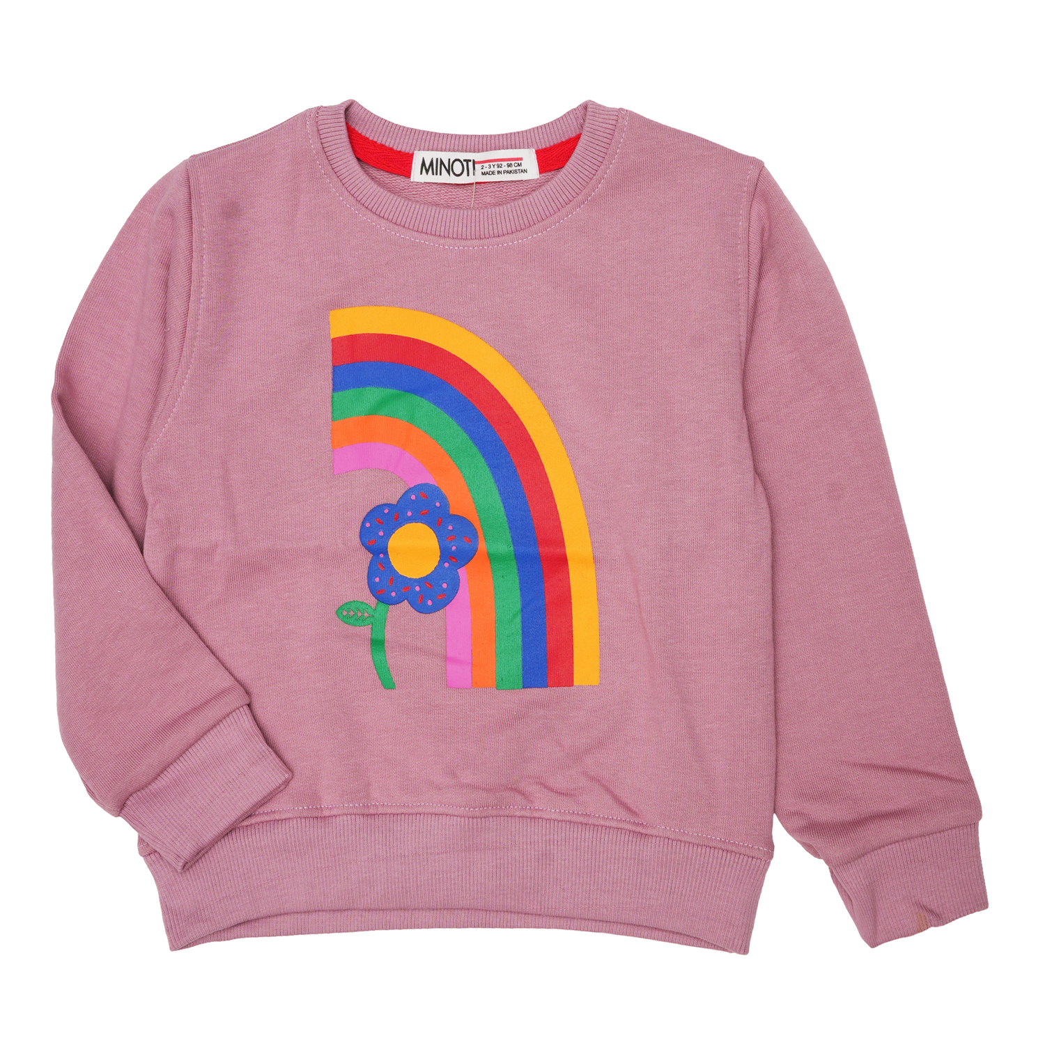 Rainbow Fleece Crewneck Sweatshirt