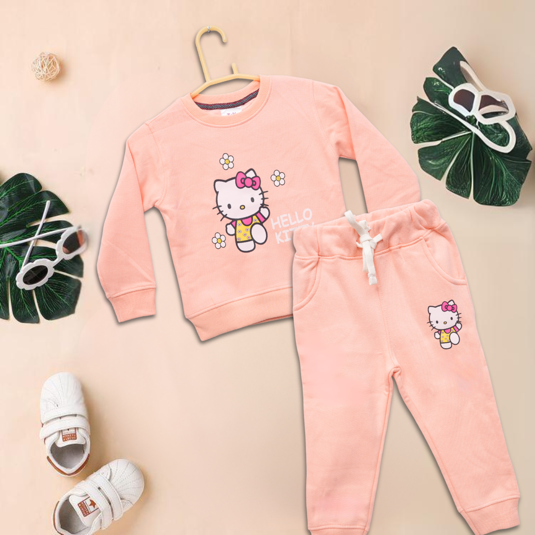 Hello Kitty 2 Piece Suit - Peach