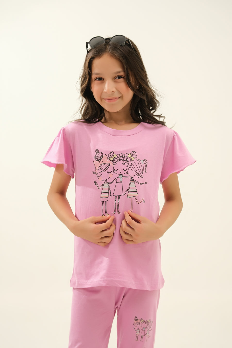 Girls' Lilac Fashionista Lounge Set