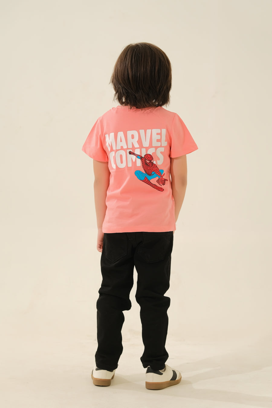 Little Spidey Fan: Cool Kid in Spider-Man Tee