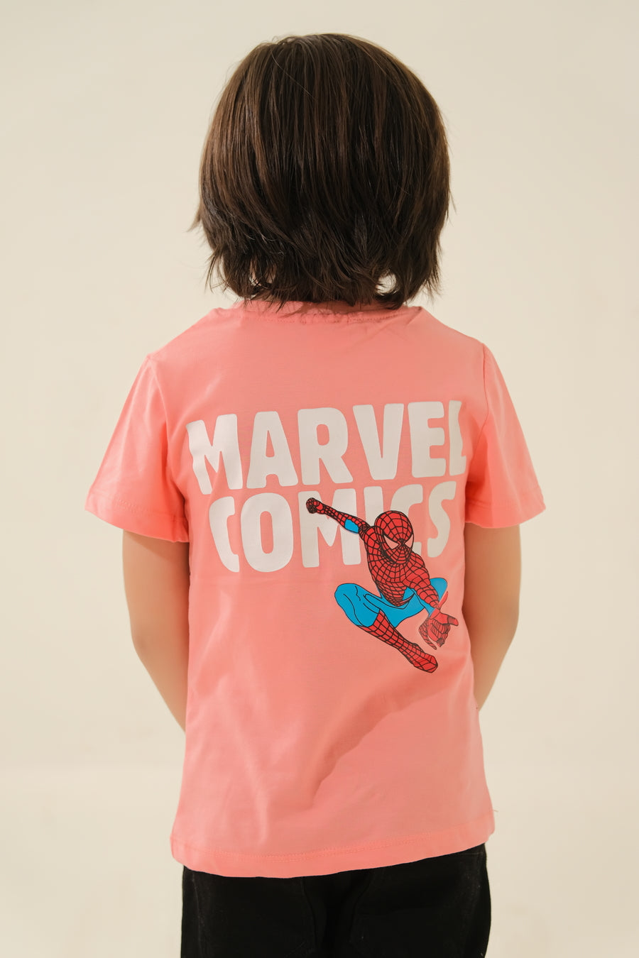 Little Spidey Fan: Cool Kid in Spider-Man Tee
