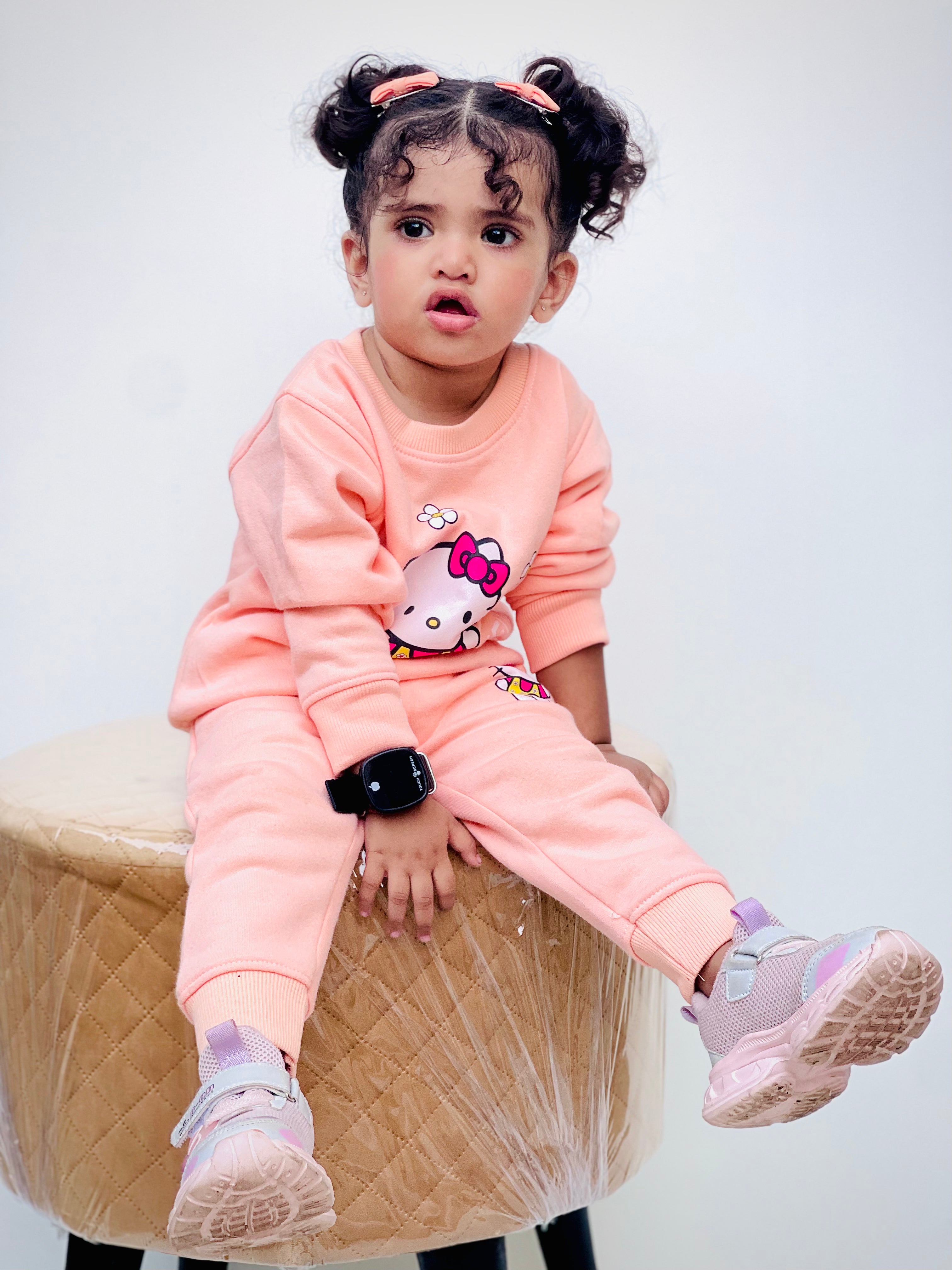 Hello Kitty 2 Piece Suit - Peach