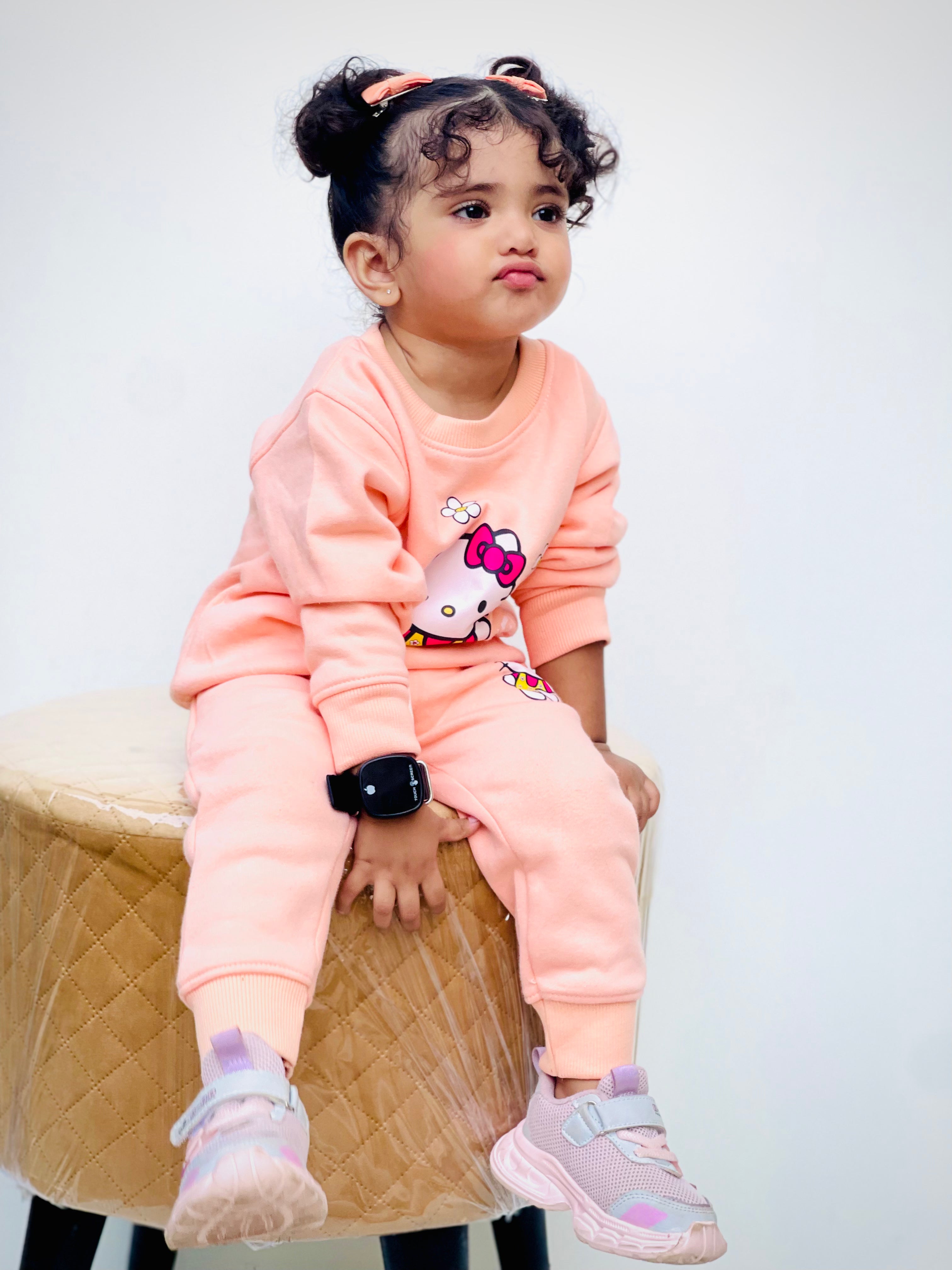 Hello Kitty 2 Piece Suit - Peach